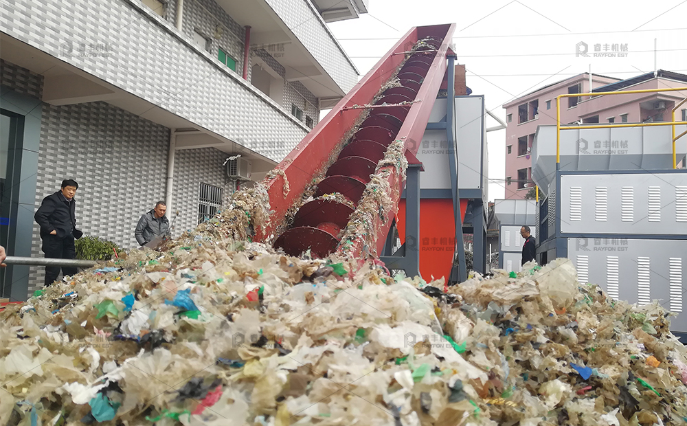 韩国仁川 废旧地膜、农膜、大棚膜破碎清洗回收加工生产线